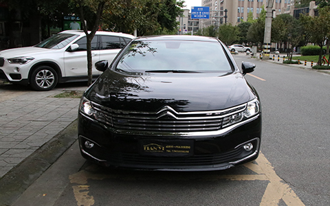 成都天一車燈雪鐵龍C6車燈改裝升級